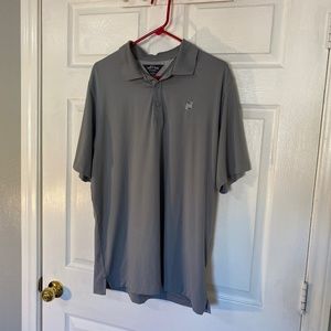 ADIPURE BY ADIDAS • Golf Gray Polo T-Shirt
